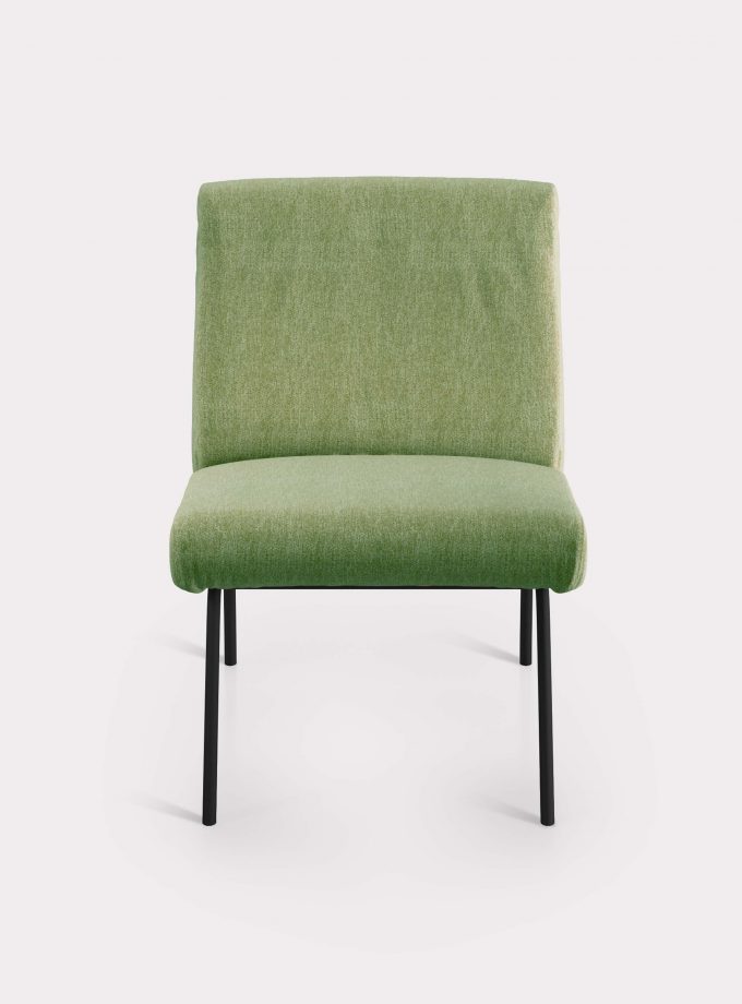 poltrona solid verde oliva milano design F