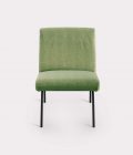 poltrona solid verde oliva milano design F