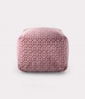 pouf pattern bocche e fiori loopo milan design F