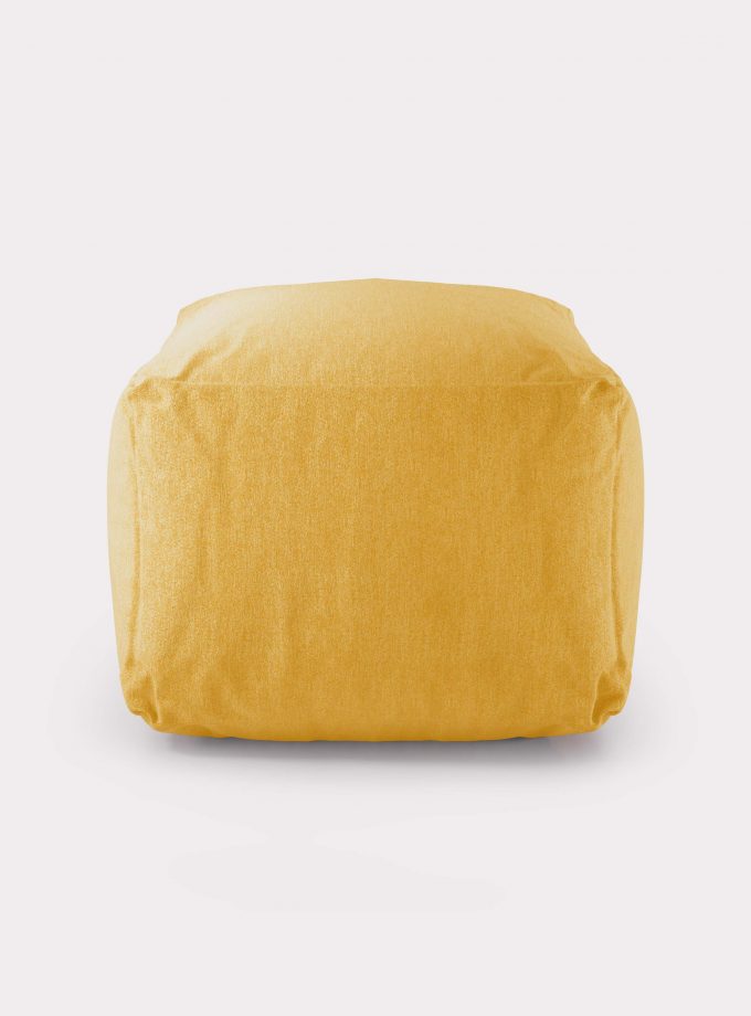 pouf giallo loopo milan design F